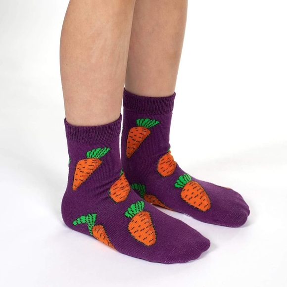 Amazon Kids Good Luck Socks - Purple, Pink, Green - Picture 3 of 8